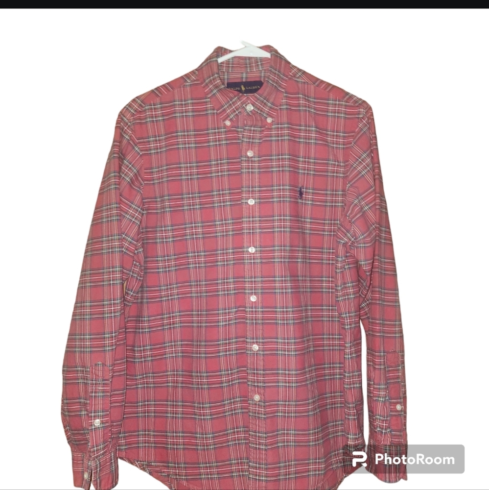 Medium Ralph Lauren casual button-down shirt. Ralph Lauren Blue label.